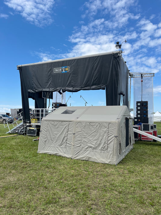 Here is why Inflatable tents are perfect for music festivals.